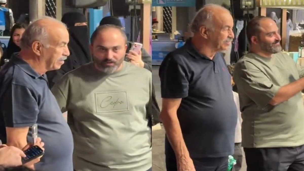 نجم مسلسل باب الحارة يتجول في بوليفارد الرياض.. فيديو