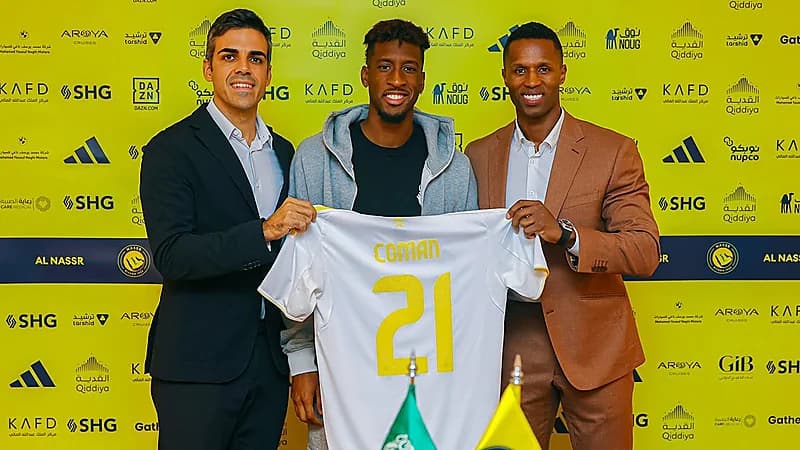 النصر يتعاقد رسمياً مع كومان .. فيديو