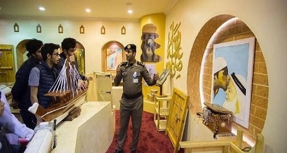 لوحة يرسمها سجين تحرك مشاعر زوار الجنادرية