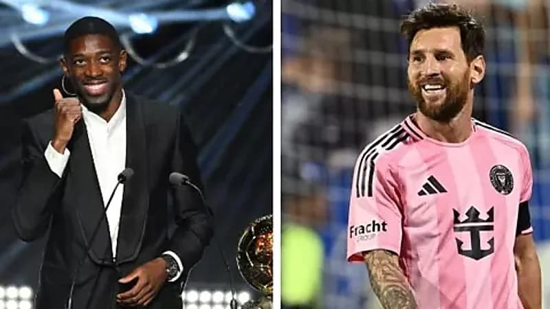 أول تعليق من ميسي بعد فوز ديمبلي بالكرة الذهبية