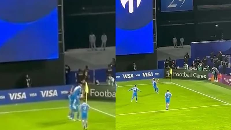 ردة فعل سعود عبدالحميد المدهشة بعد هدف نيفيز .. فيديو