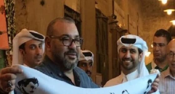 مستشار ملك المغرب عن صورة الوشاح المؤيد لتميم: مفبركة