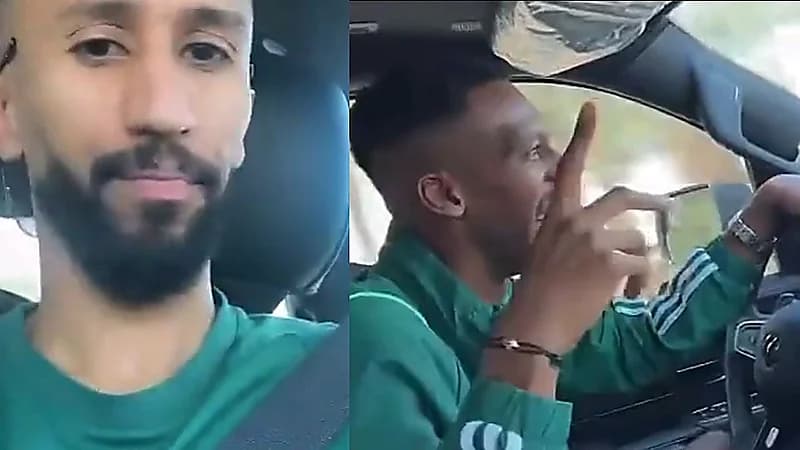 كنو يتفاعل بحماس قبل معسكر الأخضر على الأنغام الوطنية .. فيديو