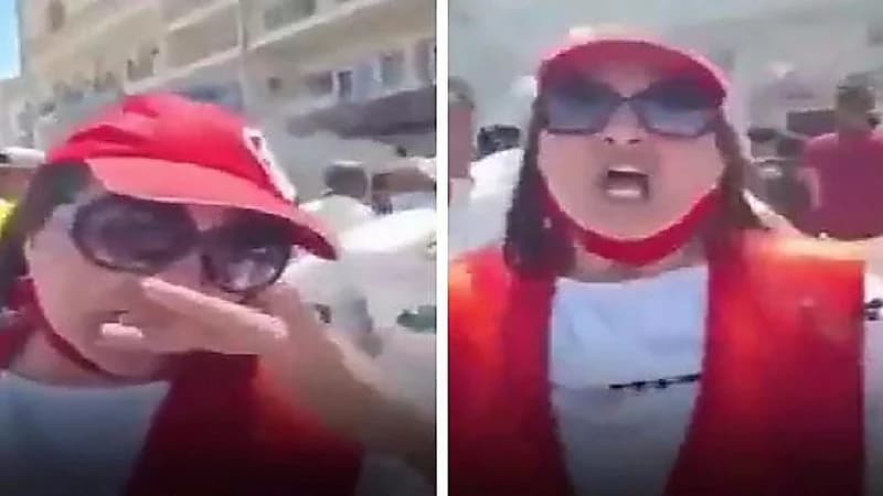بالفيديو.. تونسية تطلق الزغاريد احتفالًا بتحطيم أحد مقرات حركة النهضة:"نكبونا الأخوانجية"