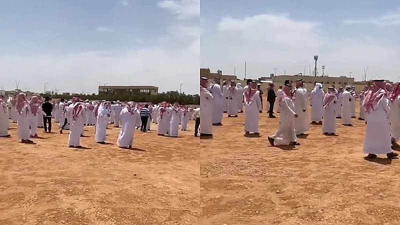 بالفيديو.. الجموع يشيعون جثمان الناقد الرياضي عادل التويجري