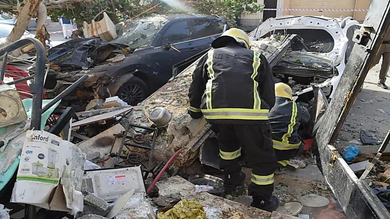 انفجار وميضي بسبب تسرب غاز في عمارة سكنية بالرياض