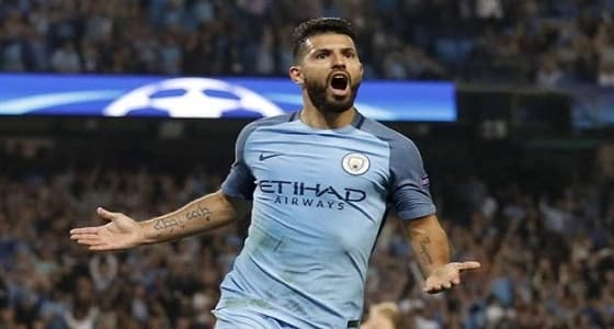 أجويرو يغيب عن مانشستر سيتي في مواجهة ليفربول