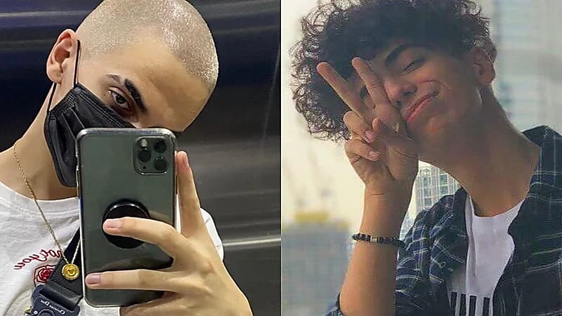 شاهد..دايلر بمحل الحلاقة بعد خروجه من السجن