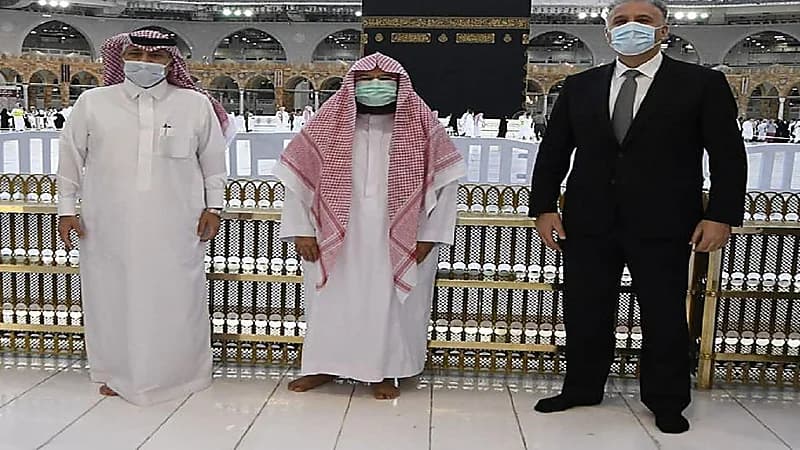 رئيس شؤون الحرمين يستقبل وزير الإعلام المكلف والوزير المشرف العام على الإعلام الرسمي الفلسطيني