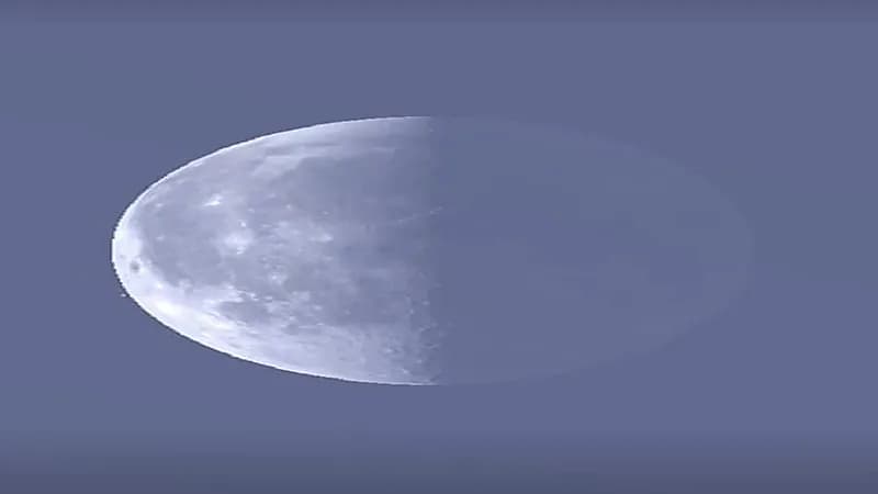 فلكية جدة: قمر شعبان في تربيعه الأخير