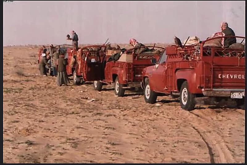 هواة المقناص بين السبعينات والثمانينات الميلادية