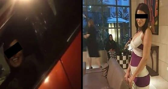 تونسية سكرانة على علاقة برجل أعمال معروف تهاجم رجال أمن