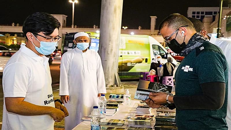 "السيارة الدعوية" تساهم في إعلان 105 أجنبيا إسلامهم في الخبر