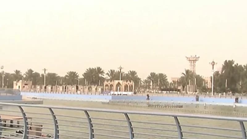 بالفيديو.. افتتاح أكبر نافورة تفاعلية على مستوى العالم في الهفوف