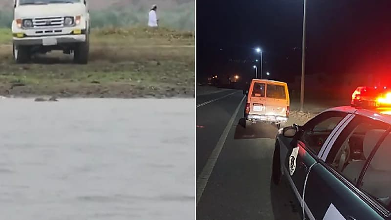 ضبط قائد مركبة مارس التفحيط في العارضة