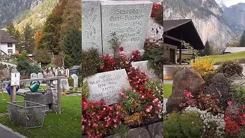 شاهد..حليمة بولند: مقابر جنيف تفتح النفس