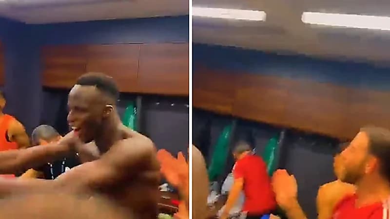 لاعبو الأهلي يحتفلون بغرفة الملابس: جينا وحضرنا ما نسمع أي صوت .. فيديو