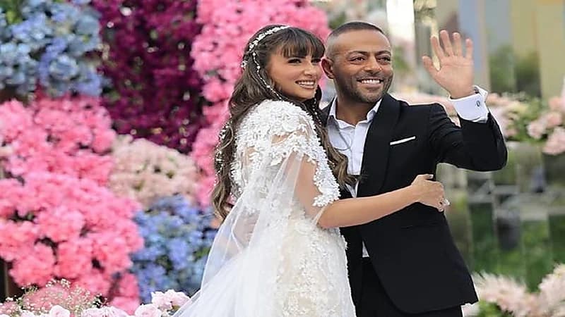 تامر عاشور يحتفل بعقد قرانه .. صور