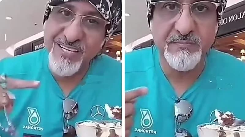 خمسيني متقاعد يدعو الناس للعزوبية.. فيديو