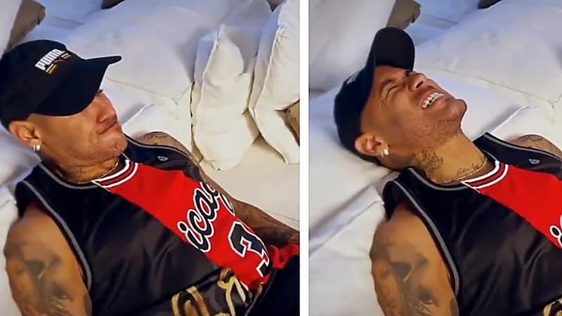 معاناة نيمار مع العلاج الطبيعي .. فيديو