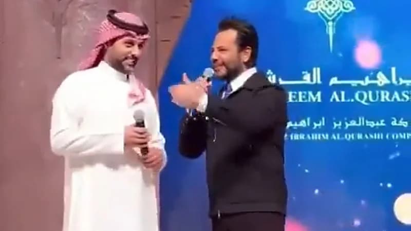 ياسر القحطاني يحرج نيشان ..فيديو