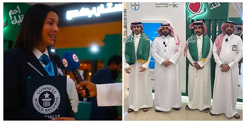 جمعية أثر تحقق رقماً قياسياً عالميًا