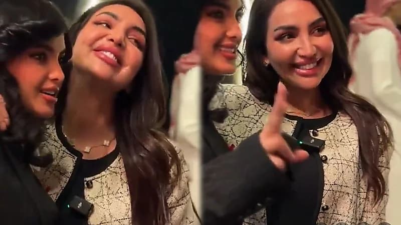 عفوية هبة الحسين في آخر ظهور .. فيديو