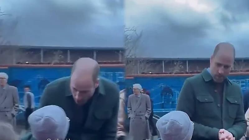 رد عفوي للأمير وليام على سؤال طفل: هل أنت الملك؟..فيديو