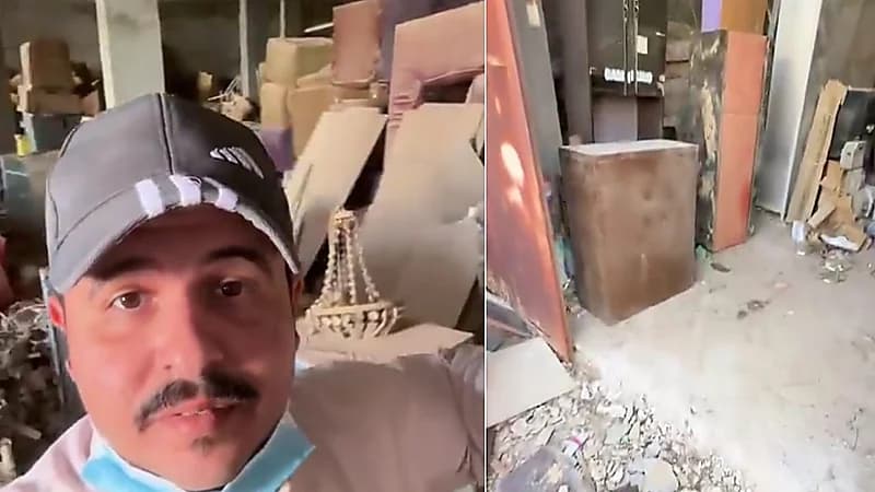 شاب يكشف عن محتويات مستودع مغلق منذ 30 عامًا.. فيديو