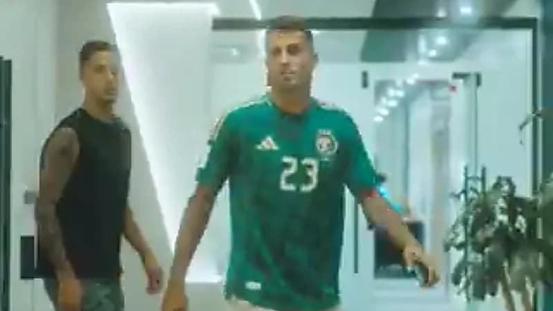 كانسيلو يعود من إجازته مرتديًا زي المنتخب .. فيديو