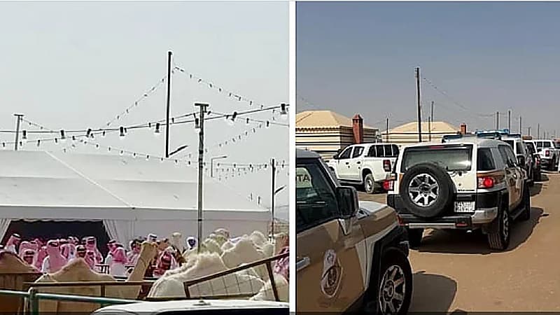 البيئة توقف مزاد  غير نظامي للإبل في ⁧‫الرياض‬⁩