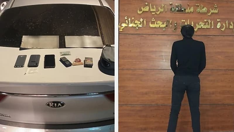 استرداد مركبتين استخدمتا في حوادث اعتداء والقبض على الجاني بالرياض