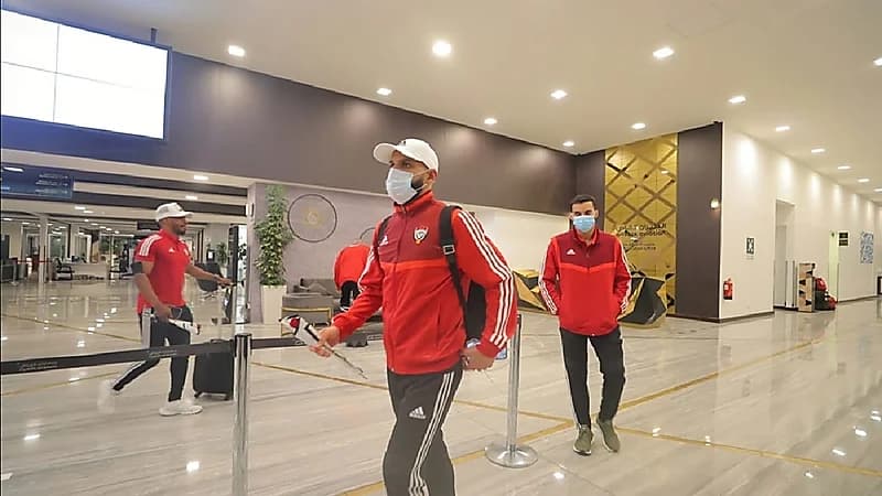 وصول بعثة منتخب الإمارات إلى الرياض تأهبًا لمواجهة العراق
