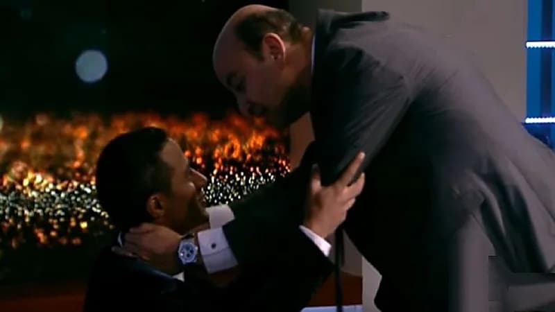 شاهد.. عمرو أديب يقاضي محمد رمضان: "لو مش متربي أنا هربيك"