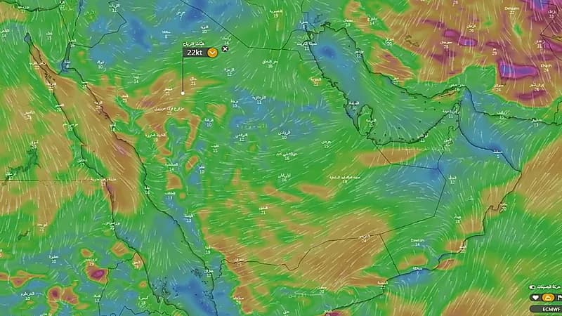 "الحصيني": أجواء حارة نهارا تميل للاعتدال فجرا على معظم المناطق