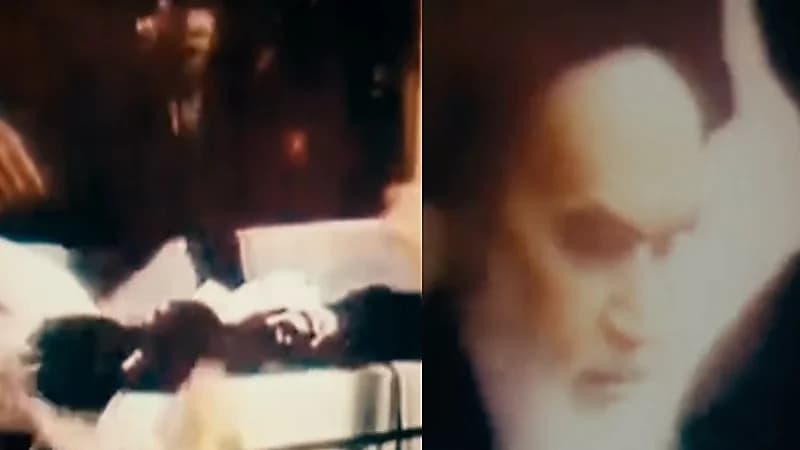 شاهد..الإيرانيات يرمين ملابسهن الداخلية ليباركها الخميني