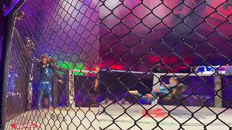 تفاعل الجمهور مع لحظة حمل هتان السيف لمنافستها الجزائرية: "ارخي نفسك".. فيديو