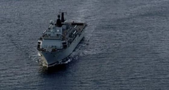 غرق المدمرة الإيرانية " دماوند " في بحر قزوين