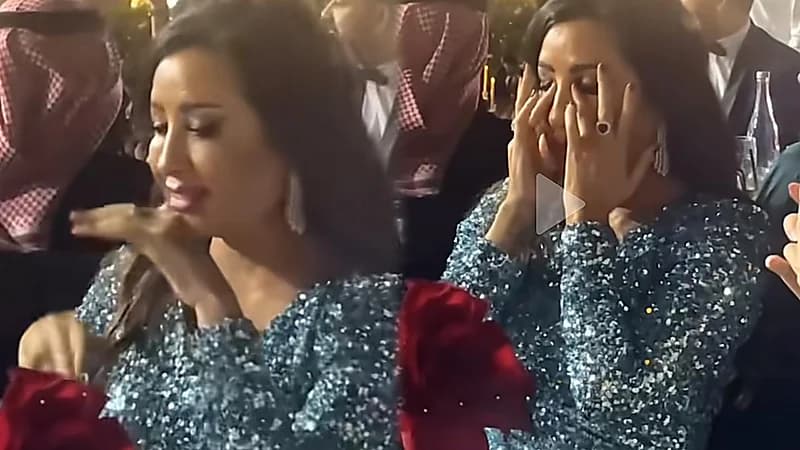 بكاء الفنانة لطيفة أثناء تكريمها.. فيديو