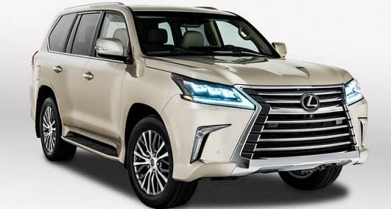 نسخة جديدة بخمس مقاعد من لكزس LX موديل 2018 في معرض لوس أنجلوس