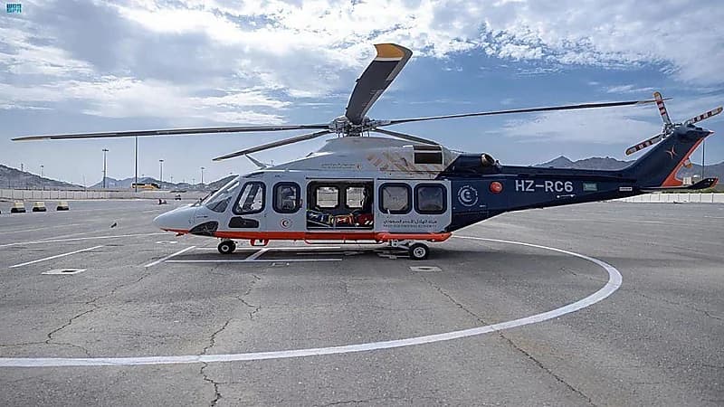 طائرة إسعاف جوي تتمركز بمطار الأحساء دعما لاستضافة قطر لكأس العالم