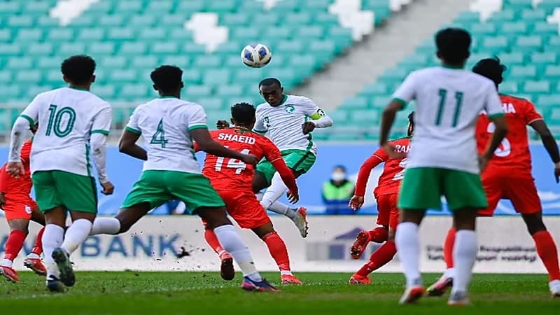 الأخضر يفوز على بنغلاديش ويضمن التأهل