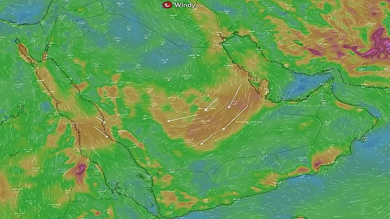 "المسند": متوقع اليوم استقرار جوي عام