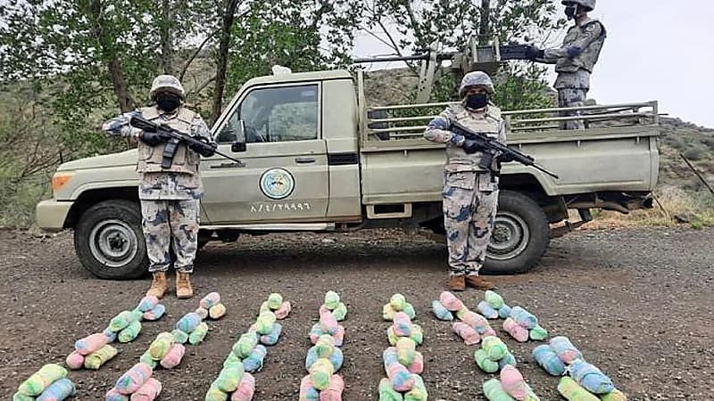 إحباط تهريب 100 كيلو جرامًا من نبات القات المخدر بجازان