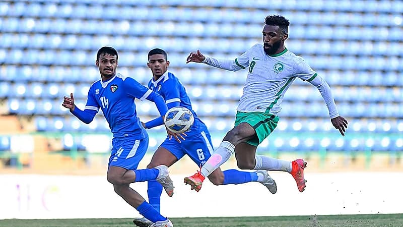 ‏الأخضر يخسر مواجهة الكويت في تصفيات آسيا