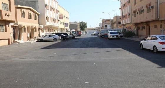 الانتهاء من سفلتة وتأهيل 27 شارع بحي الثقبة