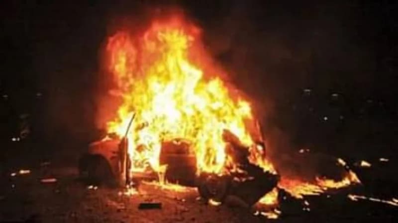 انفجار صاروخ باليستي في ورشة صواريخ حوثية