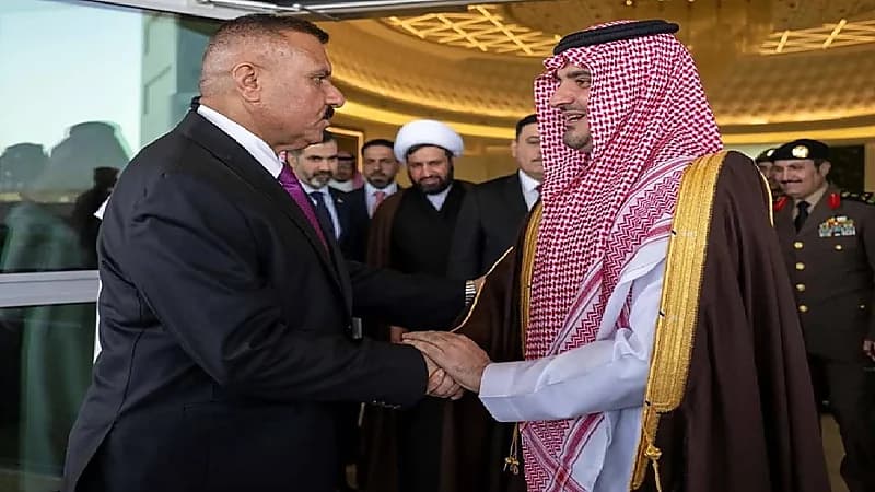 وزير الداخلية يبحث مع نظيره العراقي التعاون الأمني بين البلدين.. فيديو