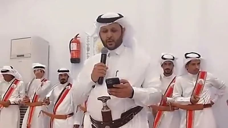 شيخ ووجهاء قبيلة المعالية يدشنون الفرقة الشعبية لقبيلة المعالية