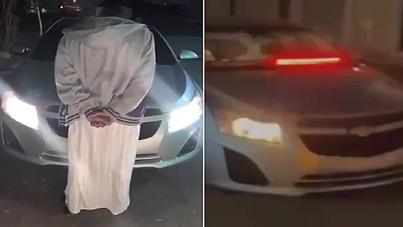 بالفيديو .. القبض على مُفحط متهور تباهي بتركيب تجهيزات أمنية على مركبته بالرياض